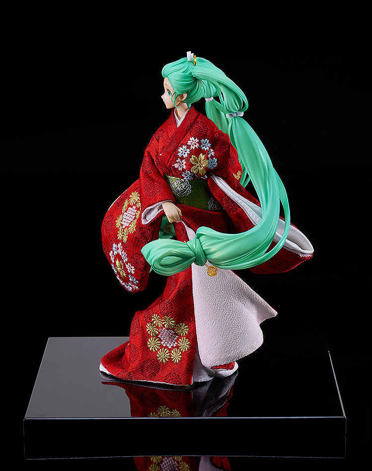 Character Vocal Series 01 Hatsune Miku Hatsune Miku: Beauty Looking Back Miku Ver. -Kyugetsu Collaboration Japanese Doll- 1/7 Complete Figure