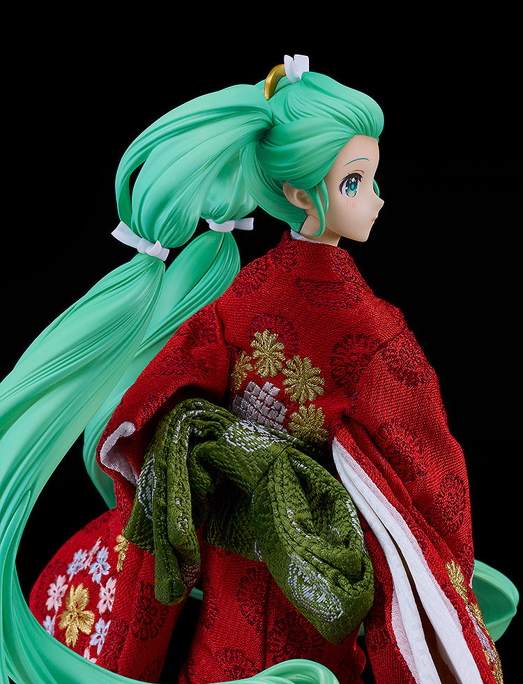 Character Vocal Series 01 Hatsune Miku Hatsune Miku: Beauty Looking Back Miku Ver. -Kyugetsu Collaboration Japanese Doll- 1/7 Complete Figure