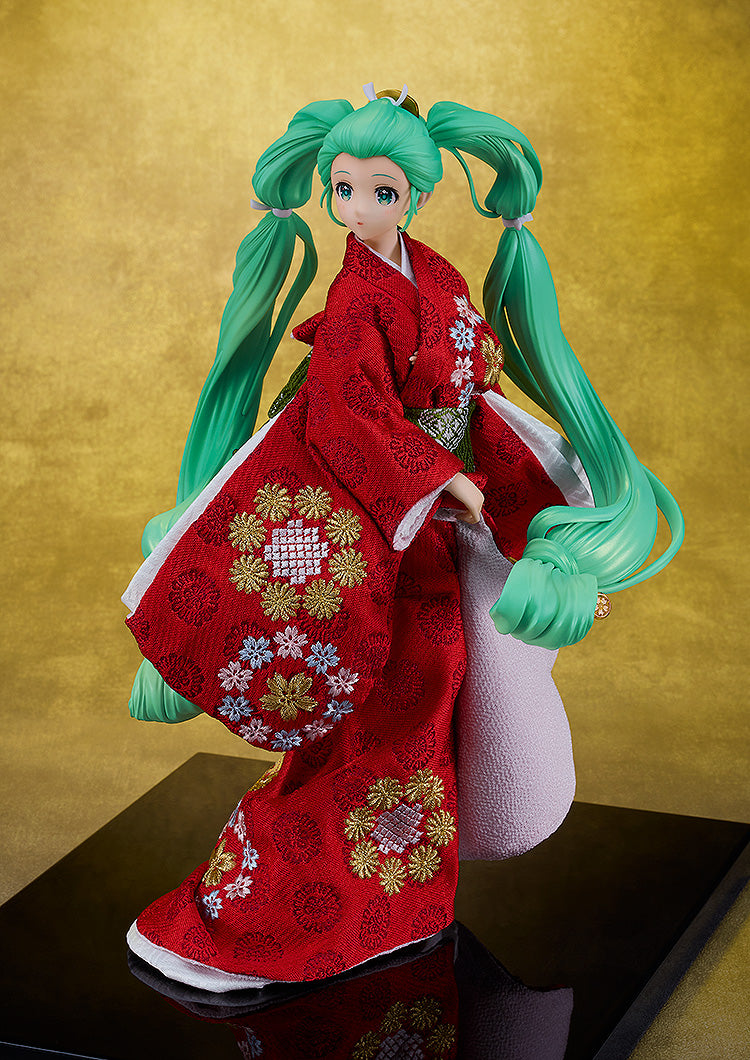 Character Vocal Series 01 Hatsune Miku Hatsune Miku: Beauty Looking Back Miku Ver. -Kyugetsu Collaboration Japanese Doll- 1/7 Complete Figure