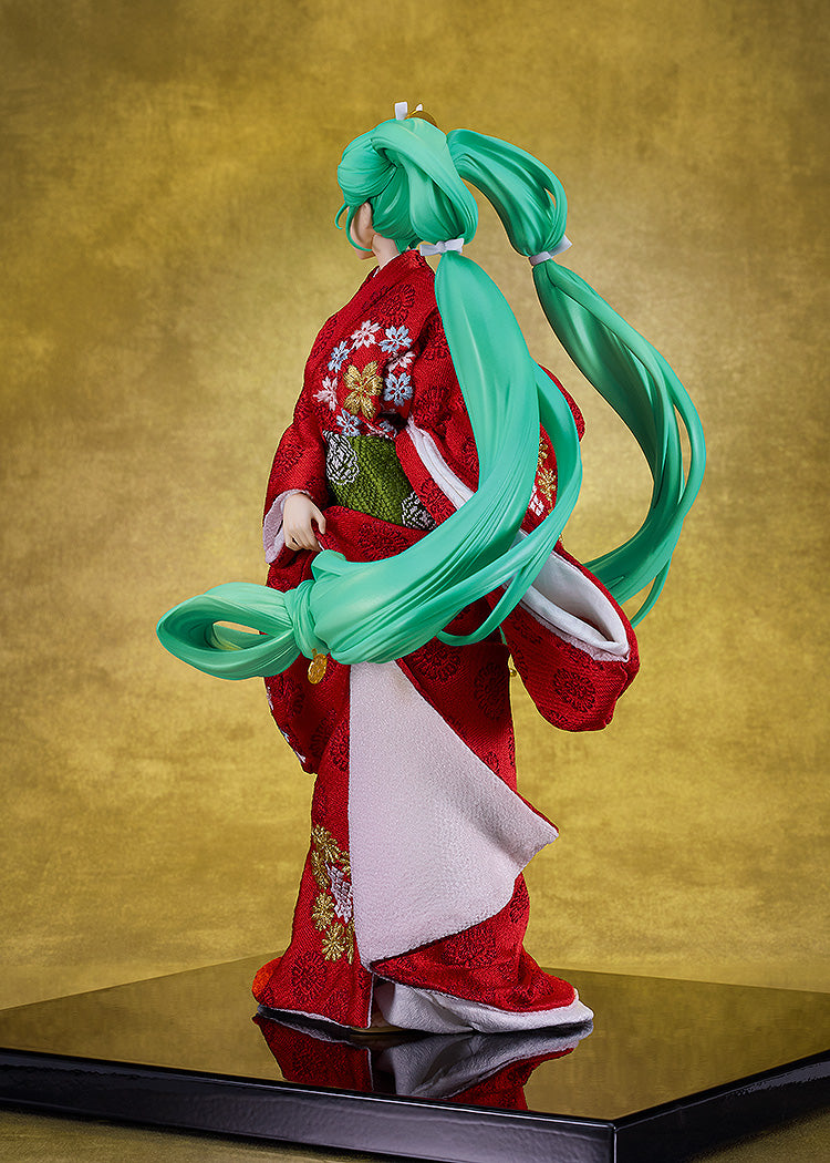 Character Vocal Series 01 Hatsune Miku Hatsune Miku: Beauty Looking Back Miku Ver. -Kyugetsu Collaboration Japanese Doll- 1/7 Complete Figure