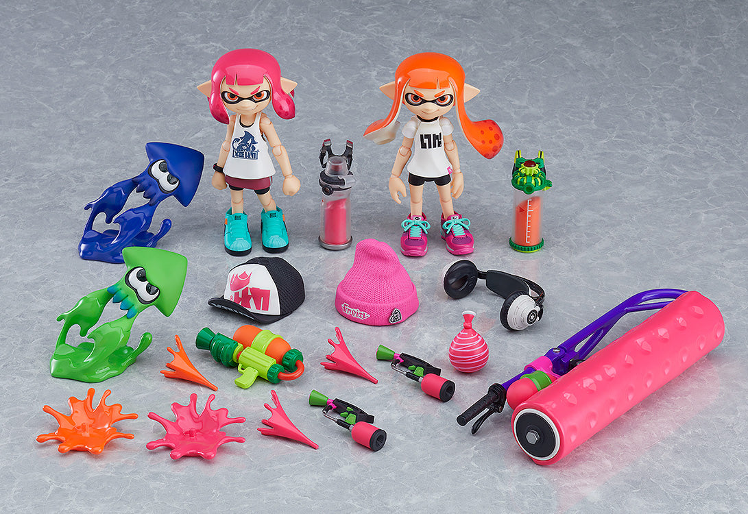 【Resale】figma "Splatoon" / "Splatoon 2" Splatoon Girl DX Edition, Action & Toy Figures, animota