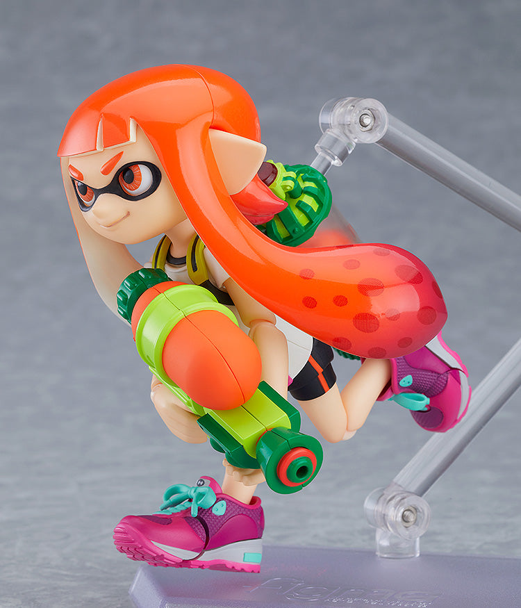 【Resale】figma "Splatoon" / "Splatoon 2" Splatoon Girl DX Edition, Action & Toy Figures, animota