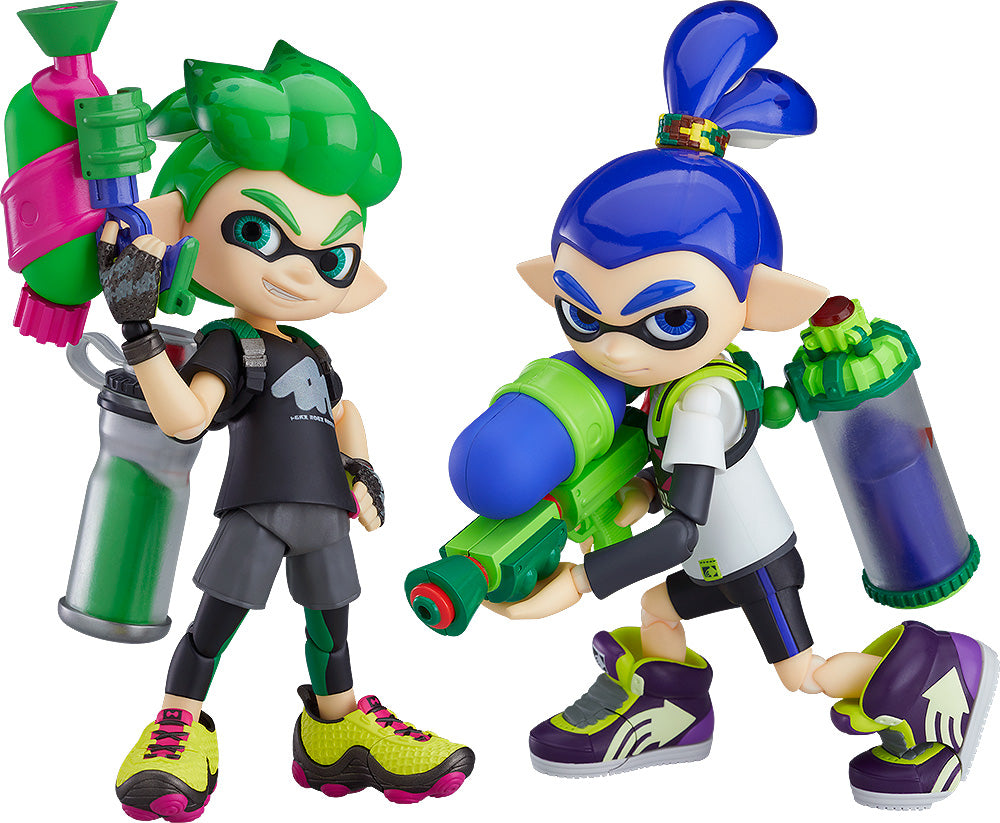 【Resale】figma "Splatoon" / "Splatoon 2" Splatoon Boy DX Edition, Action & Toy Figures, animota