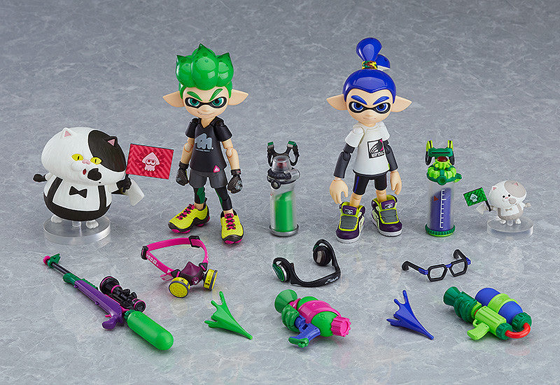 【Resale】figma "Splatoon" / "Splatoon 2" Splatoon Boy DX Edition, Action & Toy Figures, animota