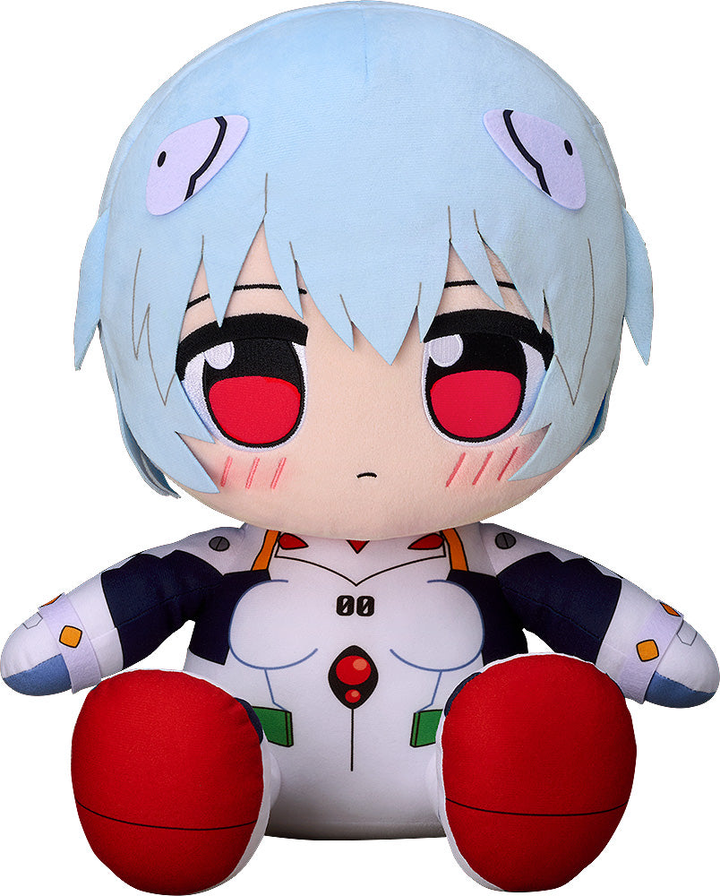 Evangelion: 2.0 You Can (Not) Advance. Kuripan Big 40cm Plushie Ayanami Rei, Stuffed Animals, animota