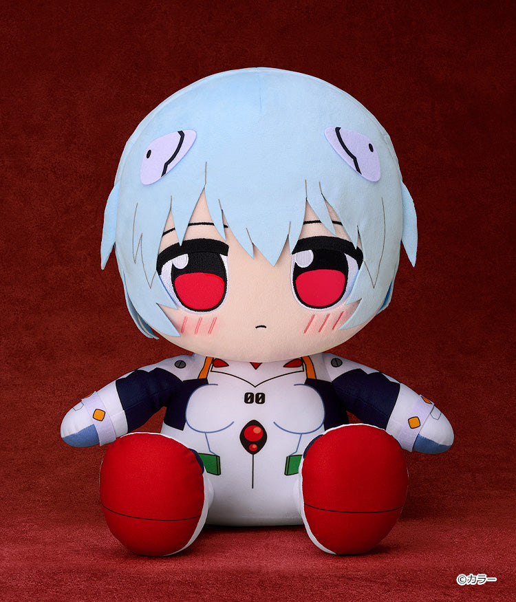 Evangelion: 2.0 You Can (Not) Advance. Kuripan Big 40cm Plushie Ayanami Rei, Stuffed Animals, animota