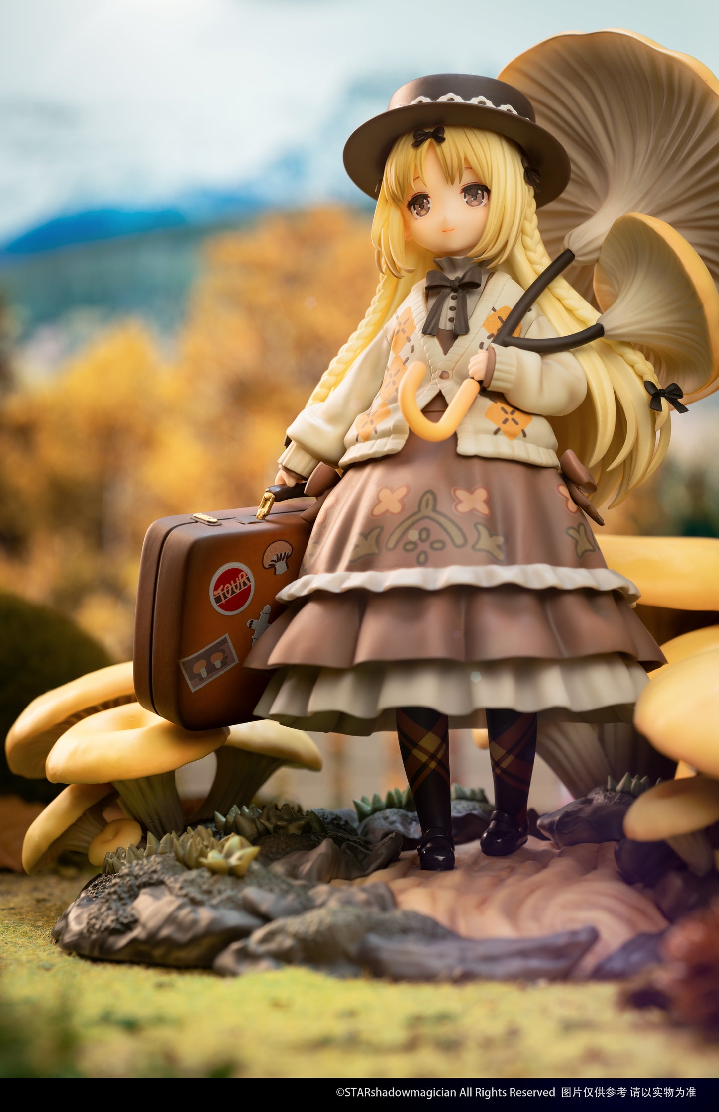 Reverse Studio The Mushroom Girls Series No.3 Citrine Pleurotus 1/1 Scale Figure