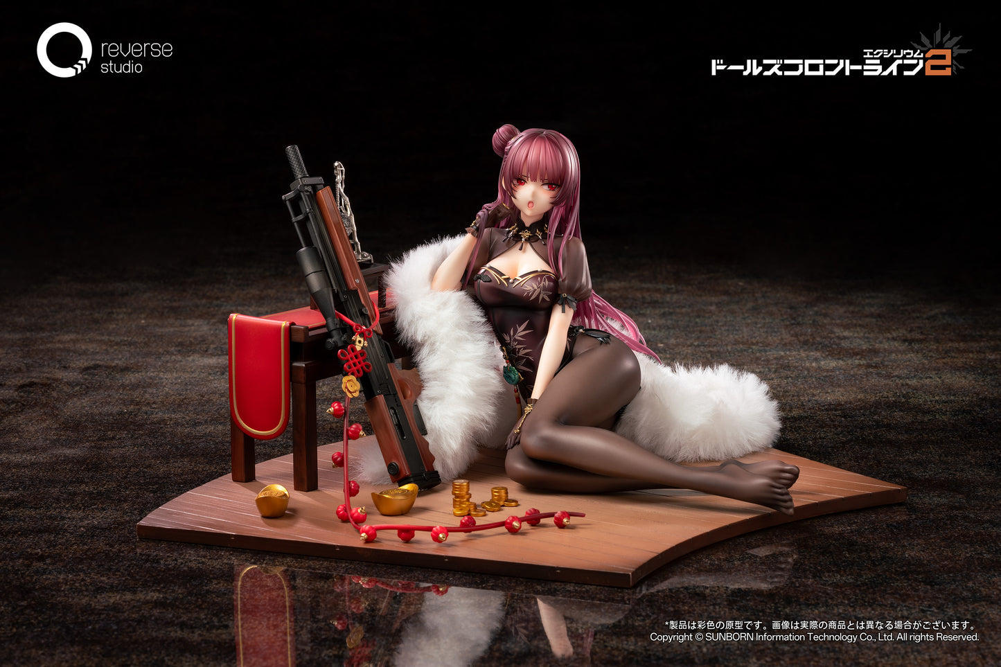 REVERSE STUDIO "GIRLS' FRONTLINE 2: EXILIUM" MAKIATTO EMBROIDERED BAMBOO, BLOOMING SHADOWS. VER. 1/6 SCALE FIGURE