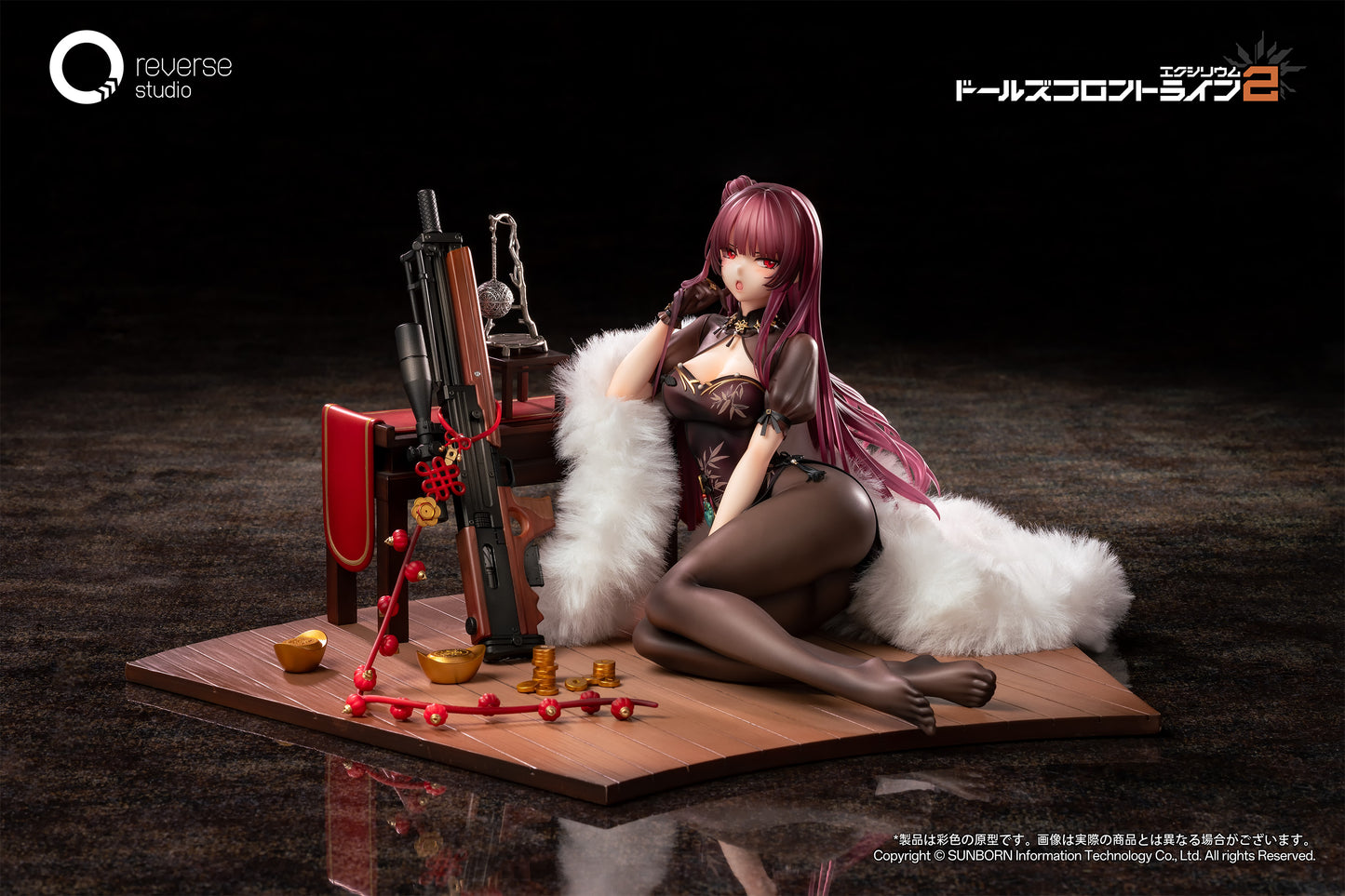 REVERSE STUDIO "GIRLS' FRONTLINE 2: EXILIUM" MAKIATTO EMBROIDERED BAMBOO, BLOOMING SHADOWS. VER. 1/6 SCALE FIGURE
