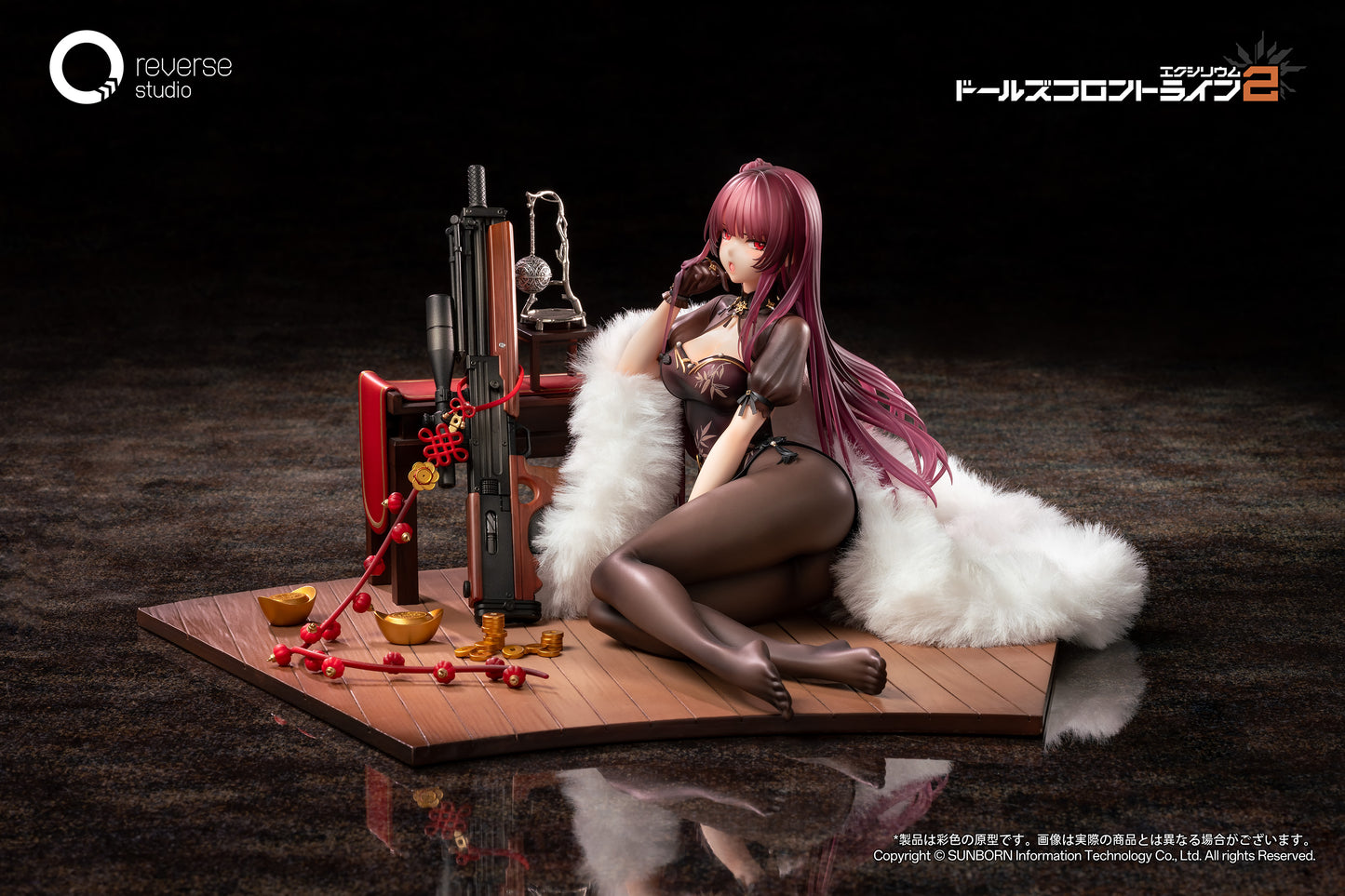 REVERSE STUDIO "GIRLS' FRONTLINE 2: EXILIUM" MAKIATTO EMBROIDERED BAMBOO, BLOOMING SHADOWS. VER. 1/6 SCALE FIGURE