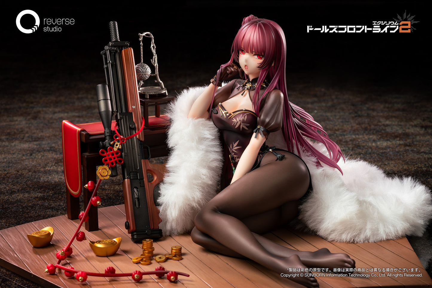 REVERSE STUDIO "GIRLS' FRONTLINE 2: EXILIUM" MAKIATTO EMBROIDERED BAMBOO, BLOOMING SHADOWS. VER. 1/6 SCALE FIGURE