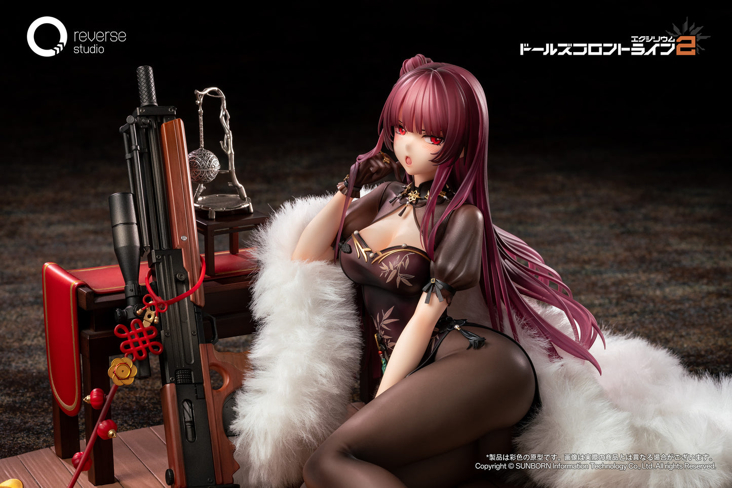REVERSE STUDIO "GIRLS' FRONTLINE 2: EXILIUM" MAKIATTO EMBROIDERED BAMBOO, BLOOMING SHADOWS. VER. 1/6 SCALE FIGURE