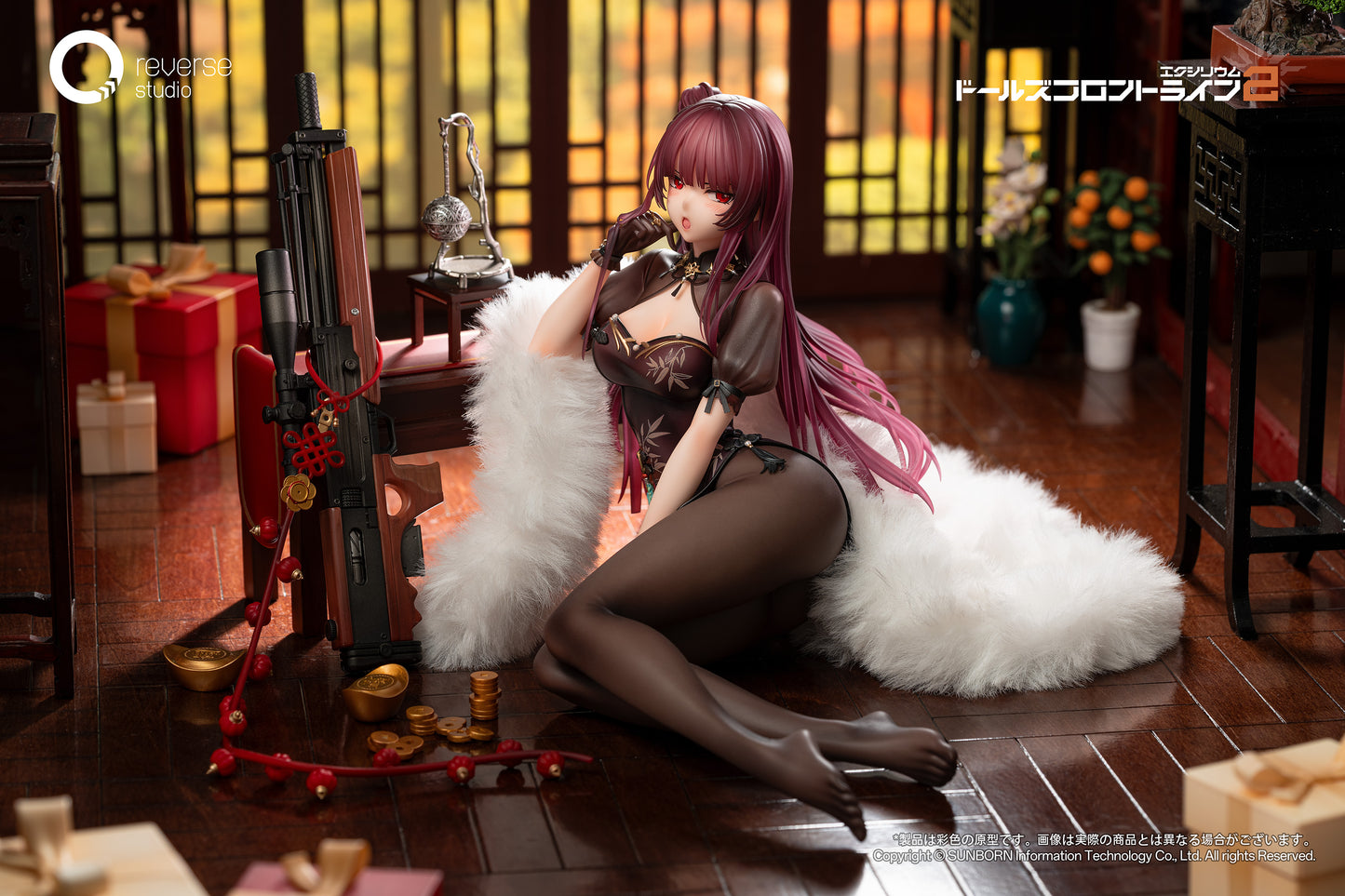 REVERSE STUDIO "GIRLS' FRONTLINE 2: EXILIUM" MAKIATTO EMBROIDERED BAMBOO, BLOOMING SHADOWS. VER. 1/6 SCALE FIGURE
