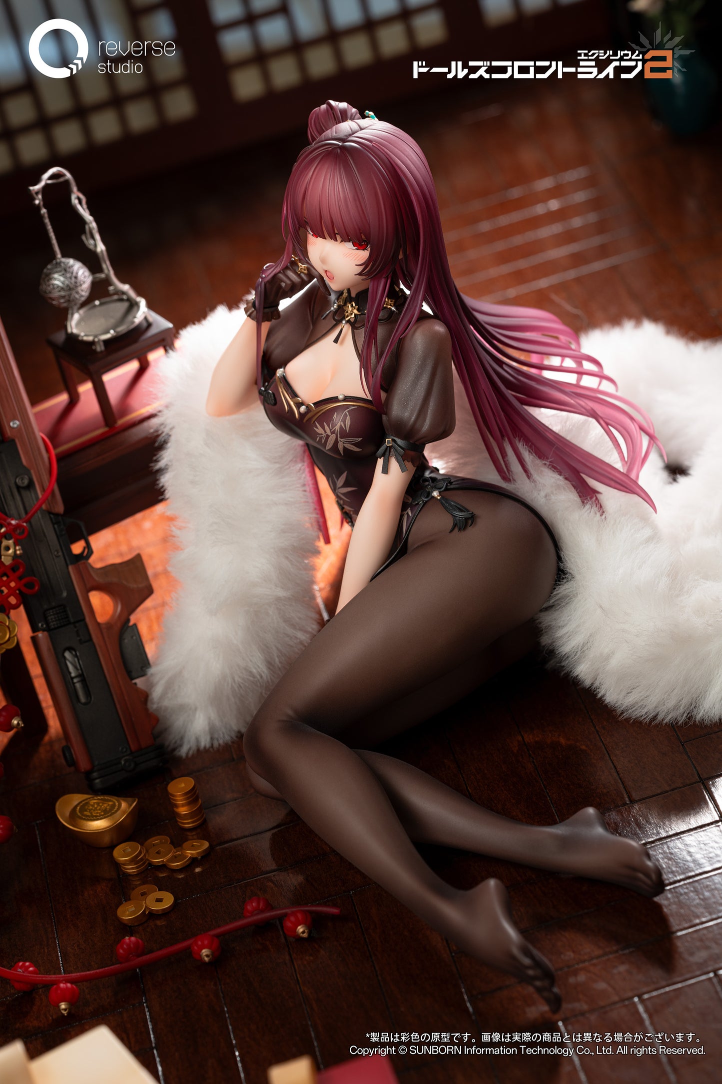 REVERSE STUDIO "GIRLS' FRONTLINE 2: EXILIUM" MAKIATTO EMBROIDERED BAMBOO, BLOOMING SHADOWS. VER. 1/6 SCALE FIGURE