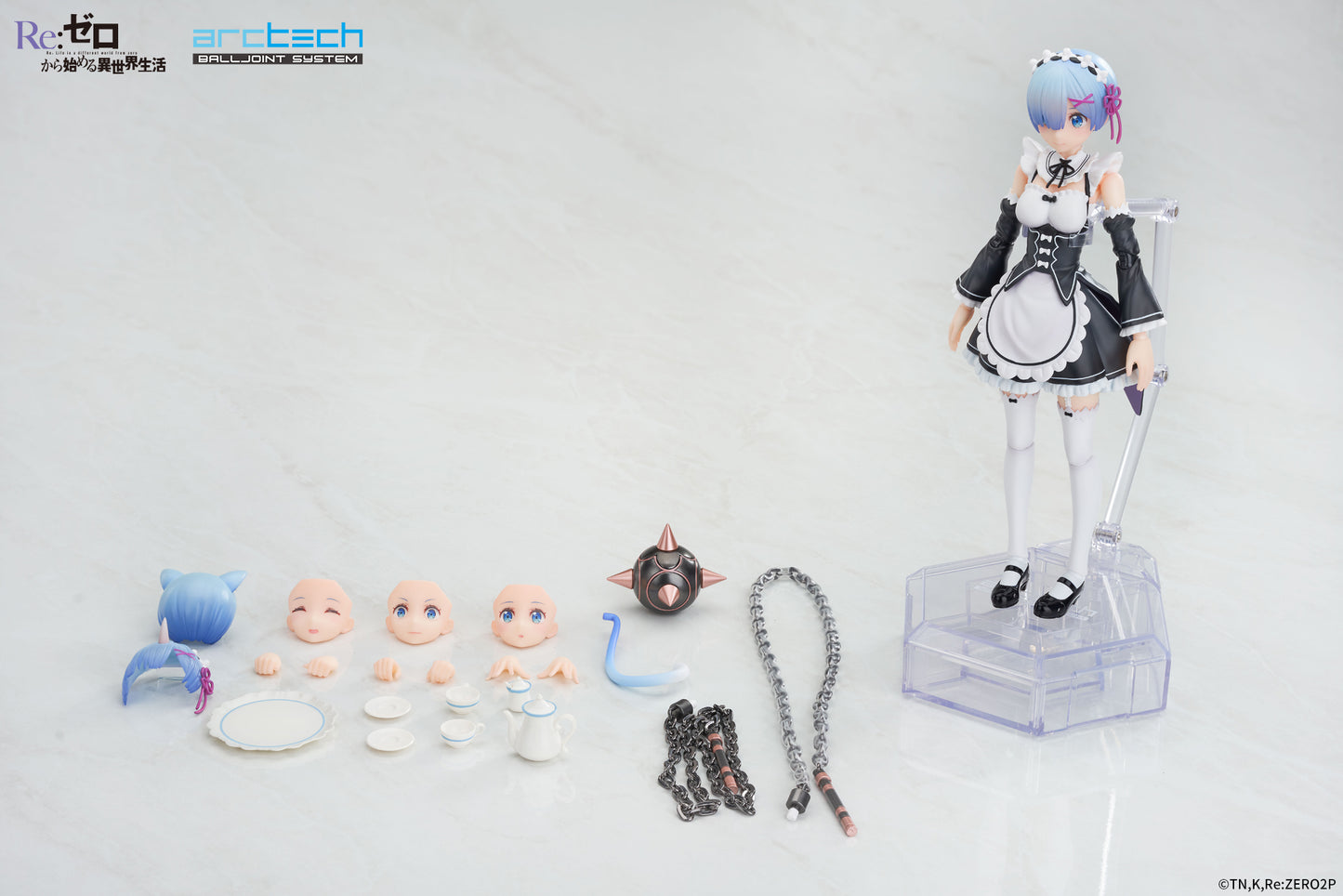 ARCTECH Action Series "Re:Zero kara Hajimeru Isekai Seikatsu" Rem, Action & Toy Figures, animota