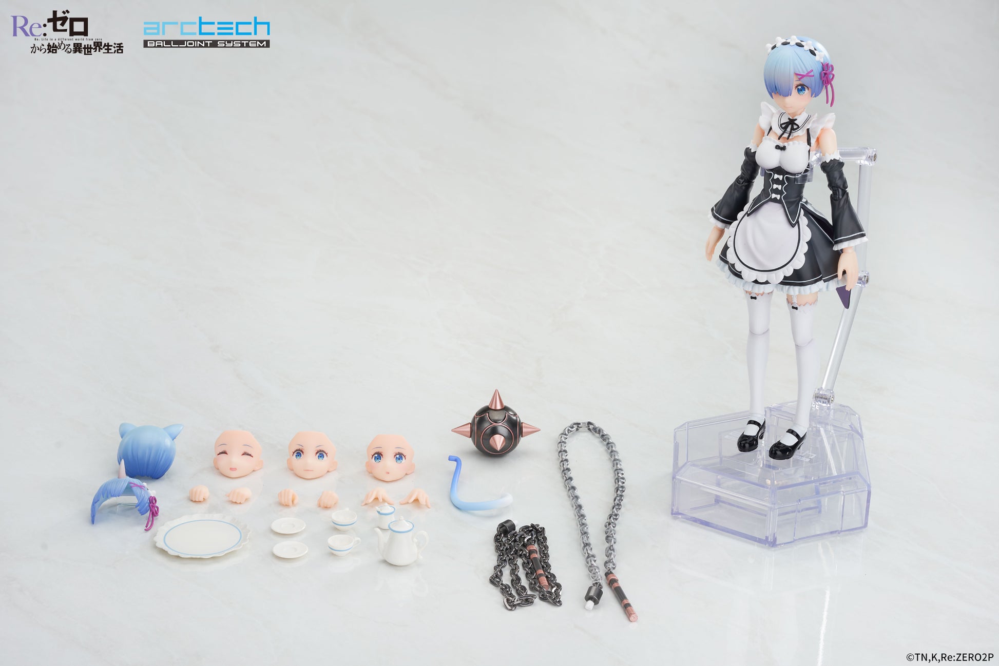ARCTECH Action Series "Re:Zero kara Hajimeru Isekai Seikatsu" Rem, Action & Toy Figures, animota