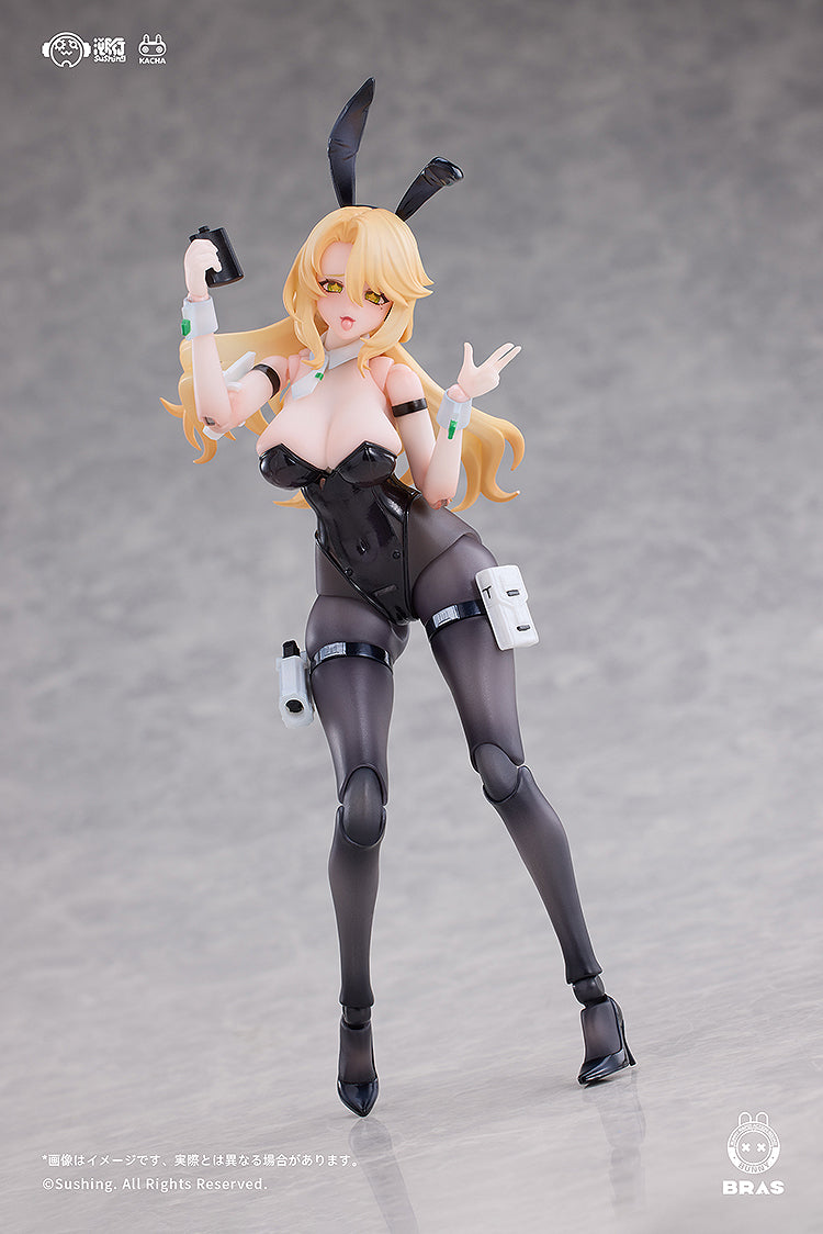 BUNNY RAPID ACTION SQUAD Guardian Erena 1/12 Scale Articulated Figure, Action & Toy Figures, animota