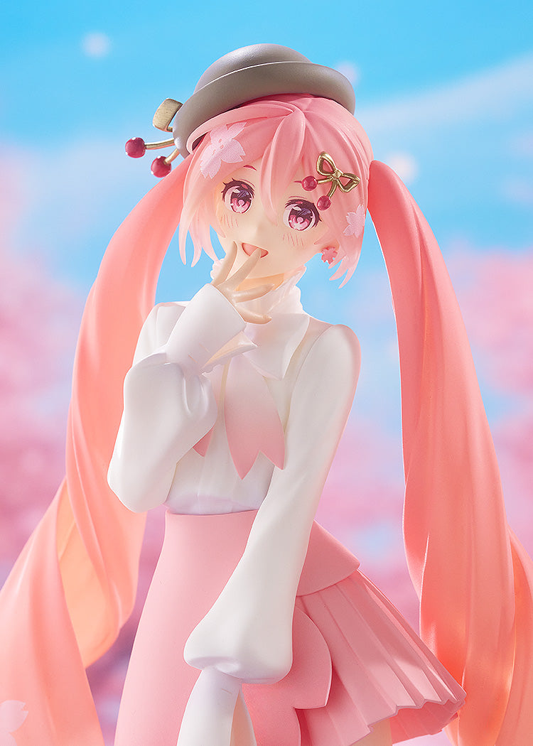 POP UP PARADE Character Vocal Series 01 Hatsune Miku SMILE VALUE 2025 Sakura Miku Hanami Outfit Ver. Complete Figure, Action & Toy Figures, animota