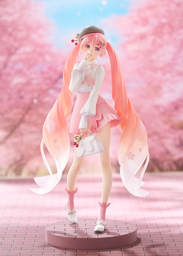 POP UP PARADE Character Vocal Series 01 Hatsune Miku SMILE VALUE 2025 Sakura Miku Hanami Outfit Ver. Complete Figure, Action & Toy Figures, animota