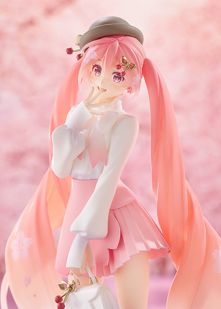 POP UP PARADE Character Vocal Series 01 Hatsune Miku SMILE VALUE 2025 Sakura Miku Hanami Outfit Ver. Complete Figure, Action & Toy Figures, animota