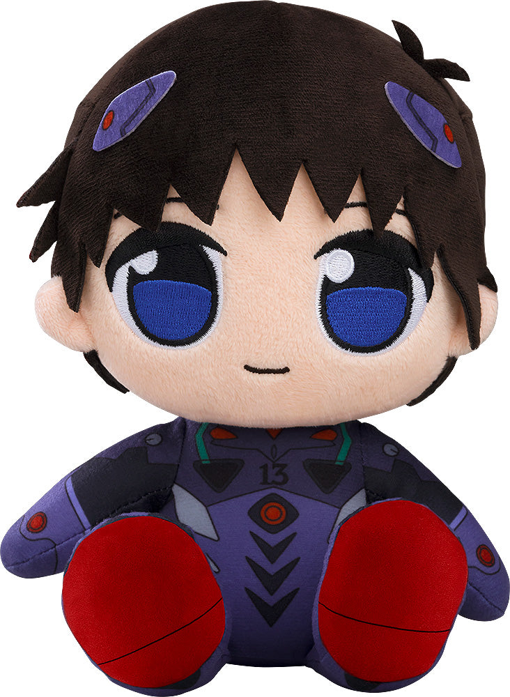 Rebuild of Evangelion Kuripan Plushie Ikari Shinji (Black Plugsuit), Stuffed Animals, animota