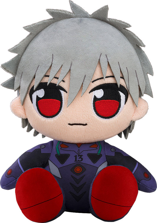 Rebuild of Evangelion Kuripan Plushie Nagisa Kaworu (Black Plugsuit), Stuffed Animals, animota