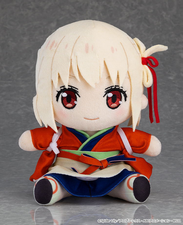 【Resale】Lycoris Recoil Plushie Nishikigi Chisato Cafe LycoReco Ver.