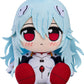 Rebuild of Evangelion Kuripan Plushie Ayanami Rei Long (Long Hair: White Plugsuit)