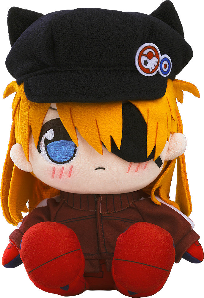 Rebuild of Evangelion Kuripan Plushie Shikinami Asuka Langley (Jersey & Casquette Cap)