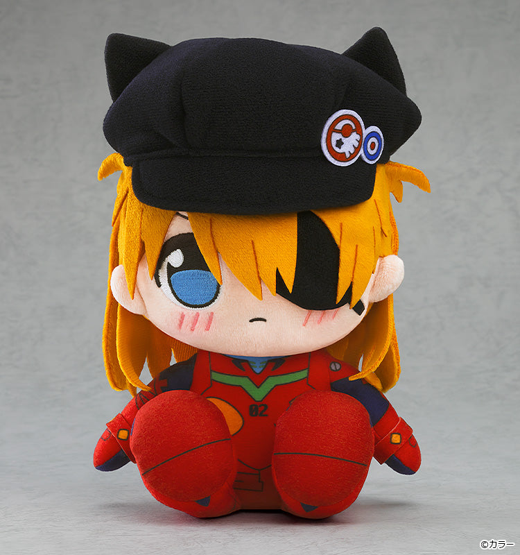 Rebuild of Evangelion Kuripan Plushie Shikinami Asuka Langley (Jersey & Casquette Cap)