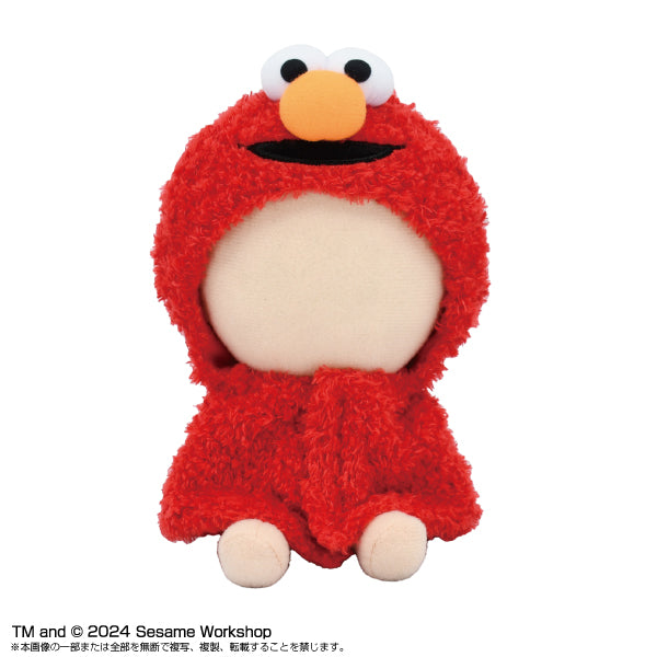 Sesame Street Chibi Plush Decoration Poncho Elmo