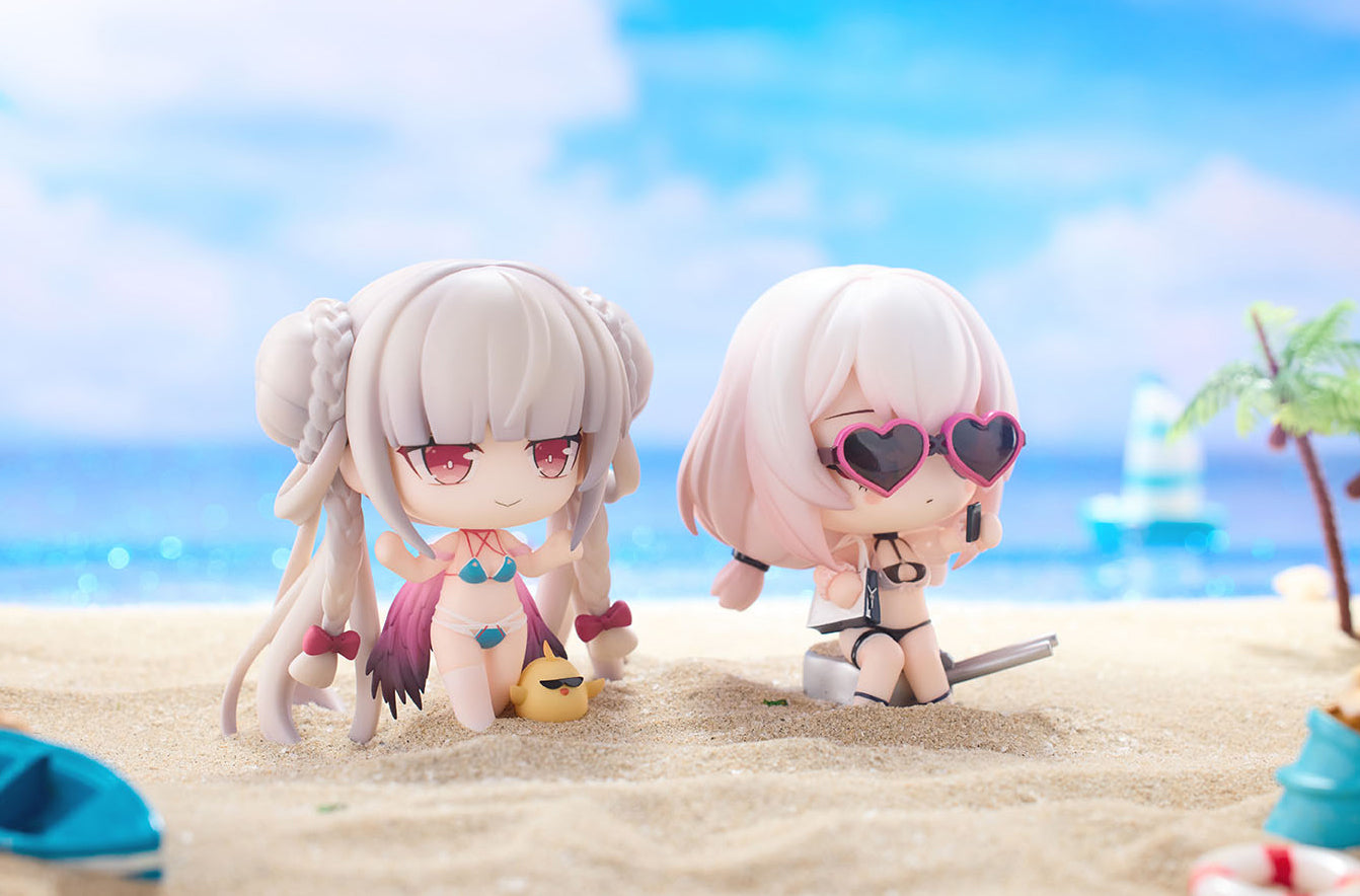 HanaBee "AZUR LANE" SWIM SUIT Complete Model CHIBI FIGURE VOL. 2 SET OF THREE, Action & Toy Figures, animota