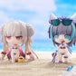 HanaBee "AZUR LANE" SWIM SUIT Complete Model CHIBI FIGURE VOL. 2 SET OF THREE, Action & Toy Figures, animota