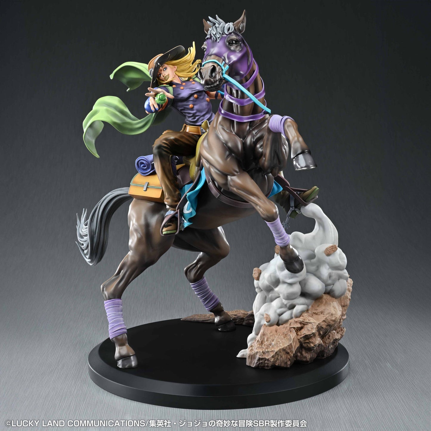 Super Figure Art Collection "STEEL BALL RUN JoJo's Bizarre Adventure" Gyro Zeppeli & Valkyrie