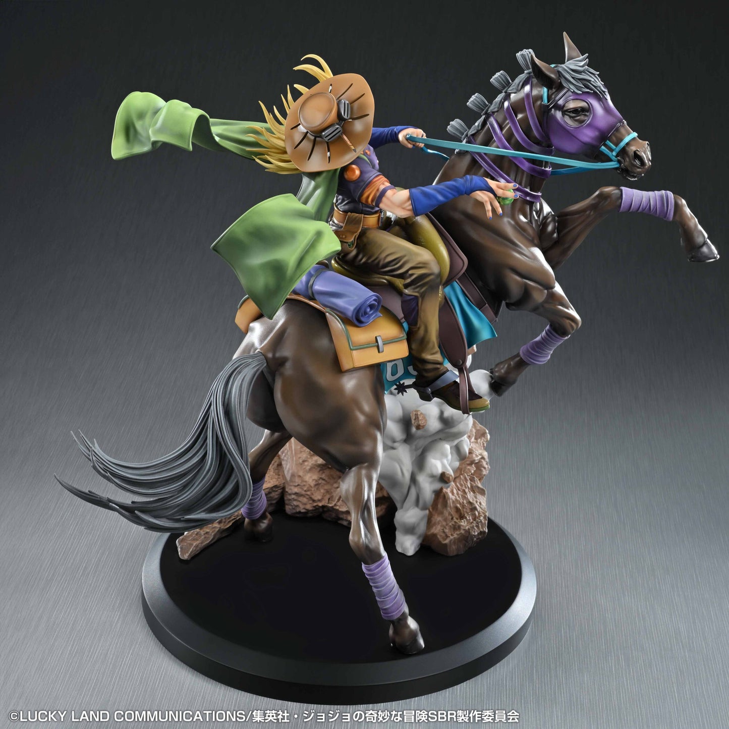 Super Figure Art Collection "STEEL BALL RUN JoJo's Bizarre Adventure" Gyro Zeppeli & Valkyrie