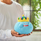 Dragon Quest Smile Slime Knitted Plush King Slime