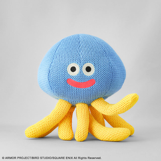 Dragon Quest Smile Slime Bendable Knitted Plush Healslime