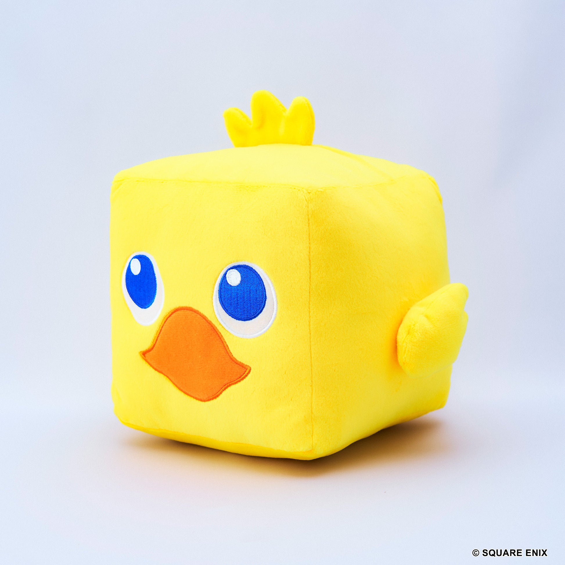 【Resale】"Final Fantasy" Cube Plush Chocobo (M Size), Action & Toy Figures, animota