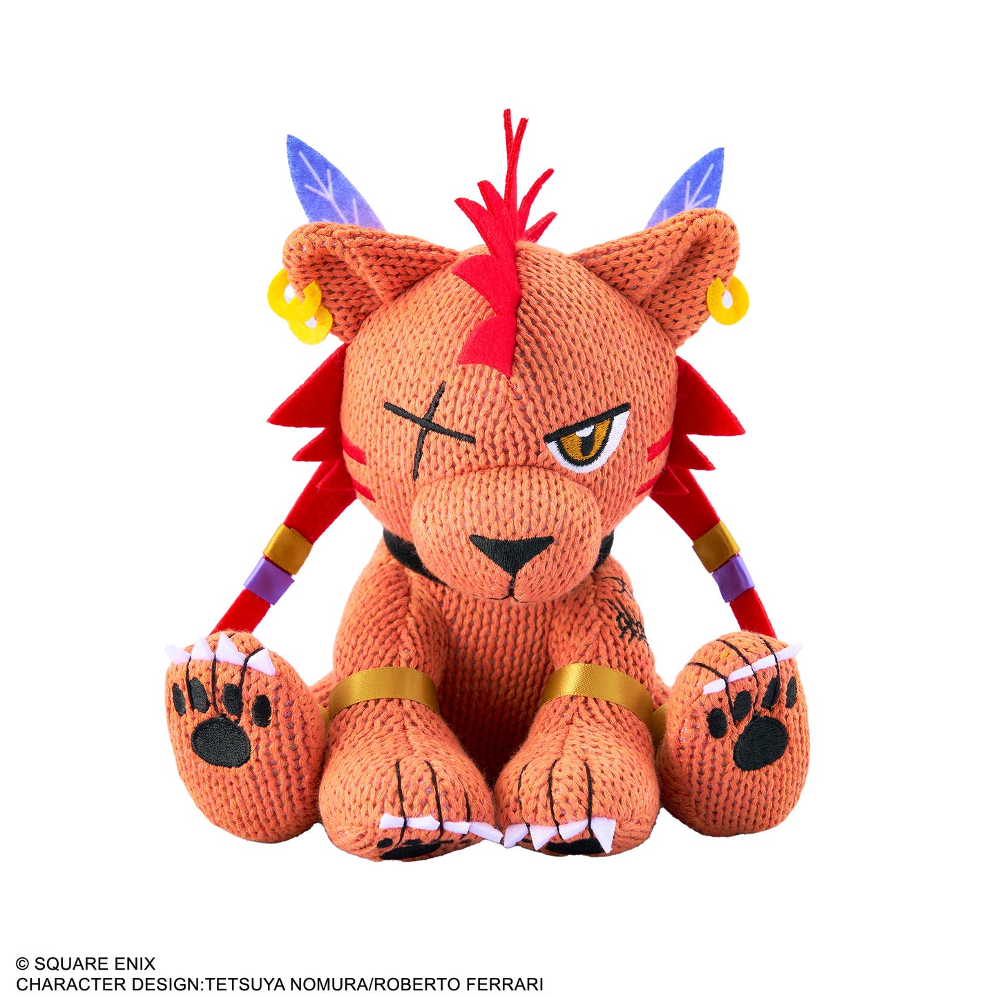 Final Fantasy VII Remake Knitted Plush Red XIII