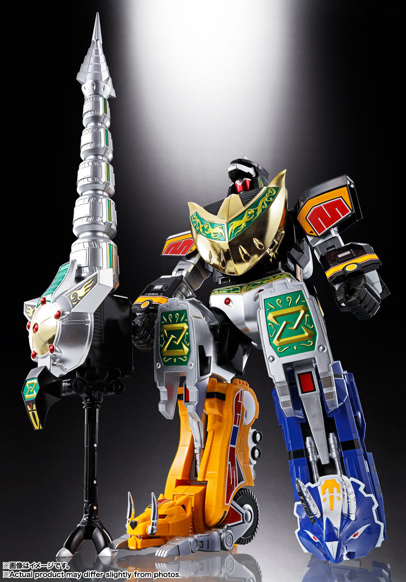 [Resale] Soul of Chogokin "Kyoryu Sentai Zyuranger" Jyutei Daijyujin GX-72 Daijyujin & GX-78 Dragon Caesar