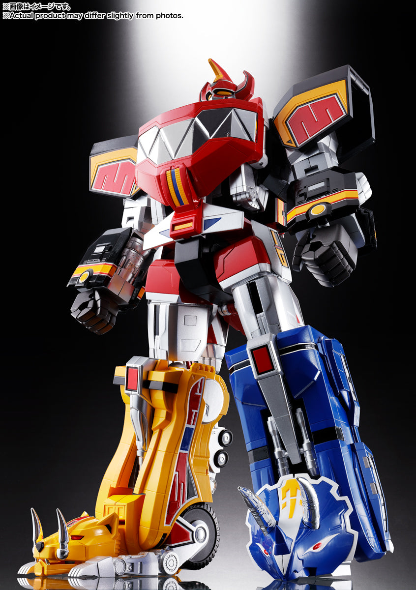 [Resale] Soul of Chogokin "Kyoryu Sentai Zyuranger" Jyutei Daijyujin GX-72 Daijyujin & GX-78 Dragon Caesar