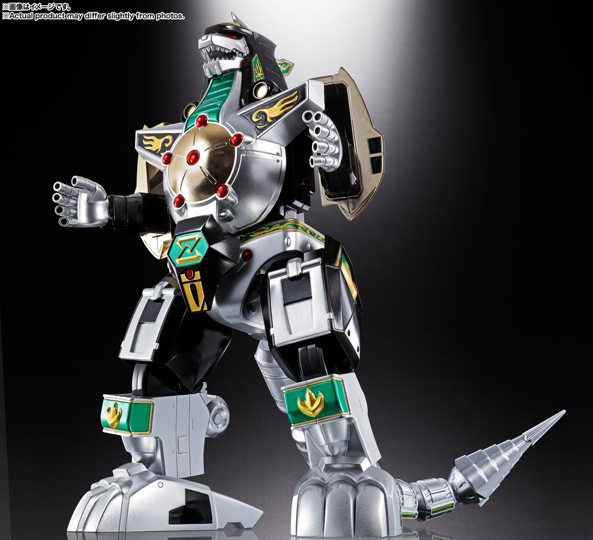 [Resale] Soul of Chogokin "Kyoryu Sentai Zyuranger" Jyutei Daijyujin GX-72 Daijyujin & GX-78 Dragon Caesar