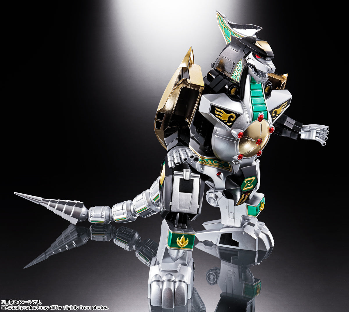 [Resale] Soul of Chogokin "Kyoryu Sentai Zyuranger" Jyutei Daijyujin GX-72 Daijyujin & GX-78 Dragon Caesar