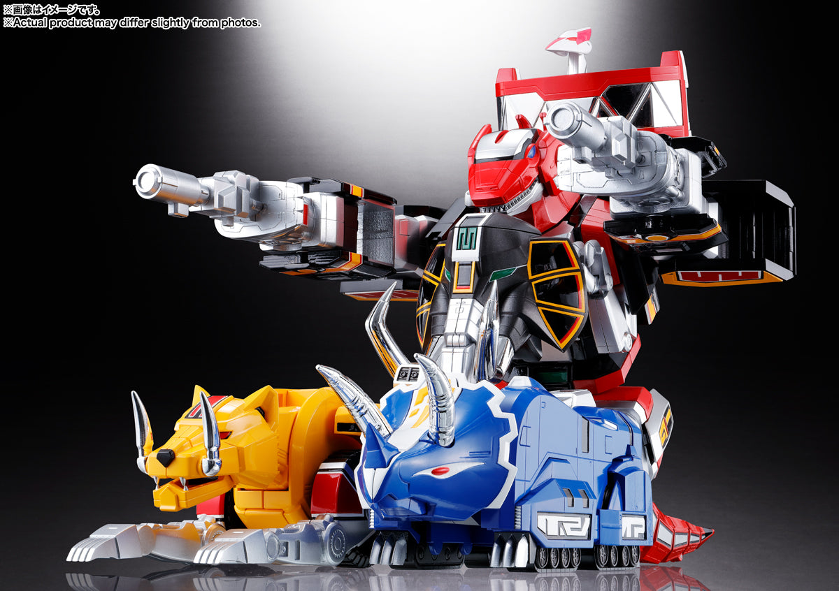 [Resale] Soul of Chogokin "Kyoryu Sentai Zyuranger" Jyutei Daijyujin GX-72 Daijyujin & GX-78 Dragon Caesar