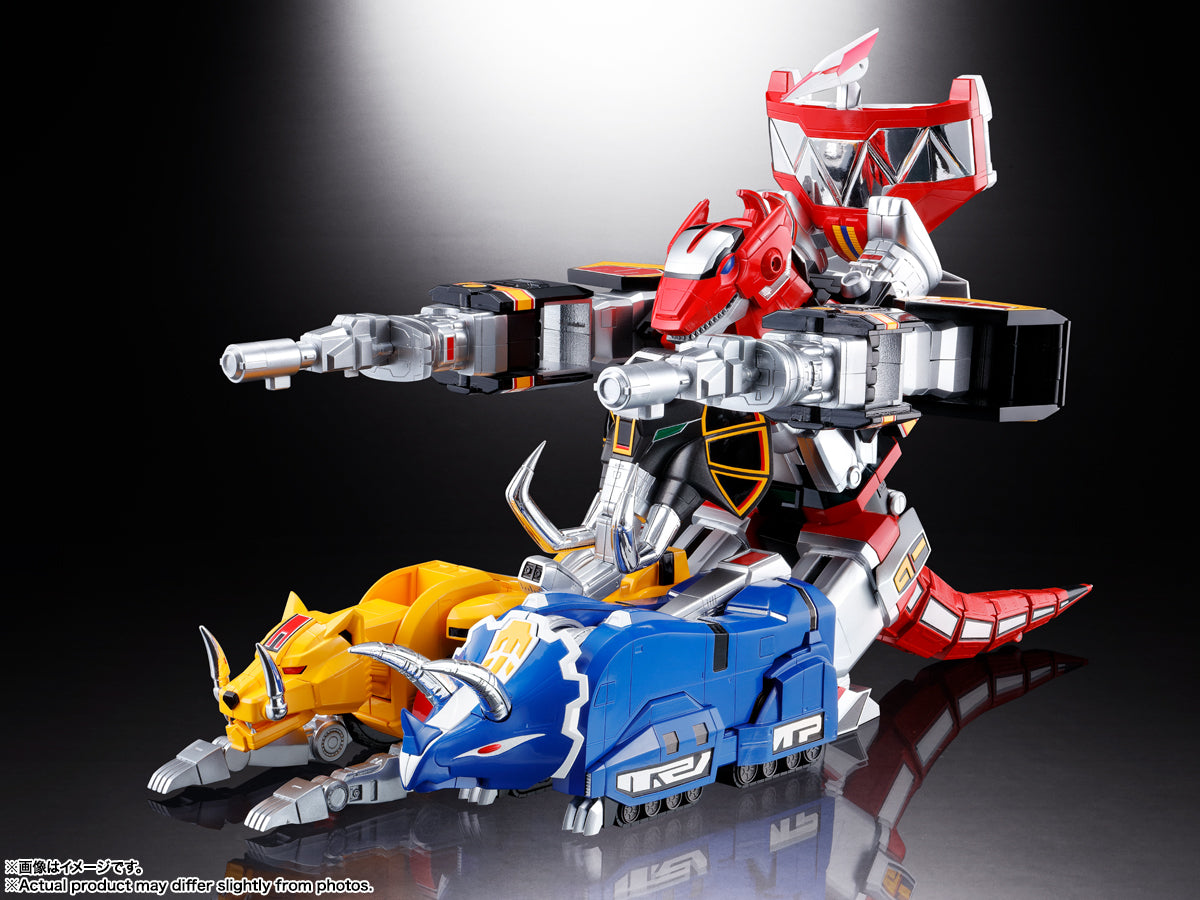 [Resale] Soul of Chogokin "Kyoryu Sentai Zyuranger" Jyutei Daijyujin GX-72 Daijyujin & GX-78 Dragon Caesar