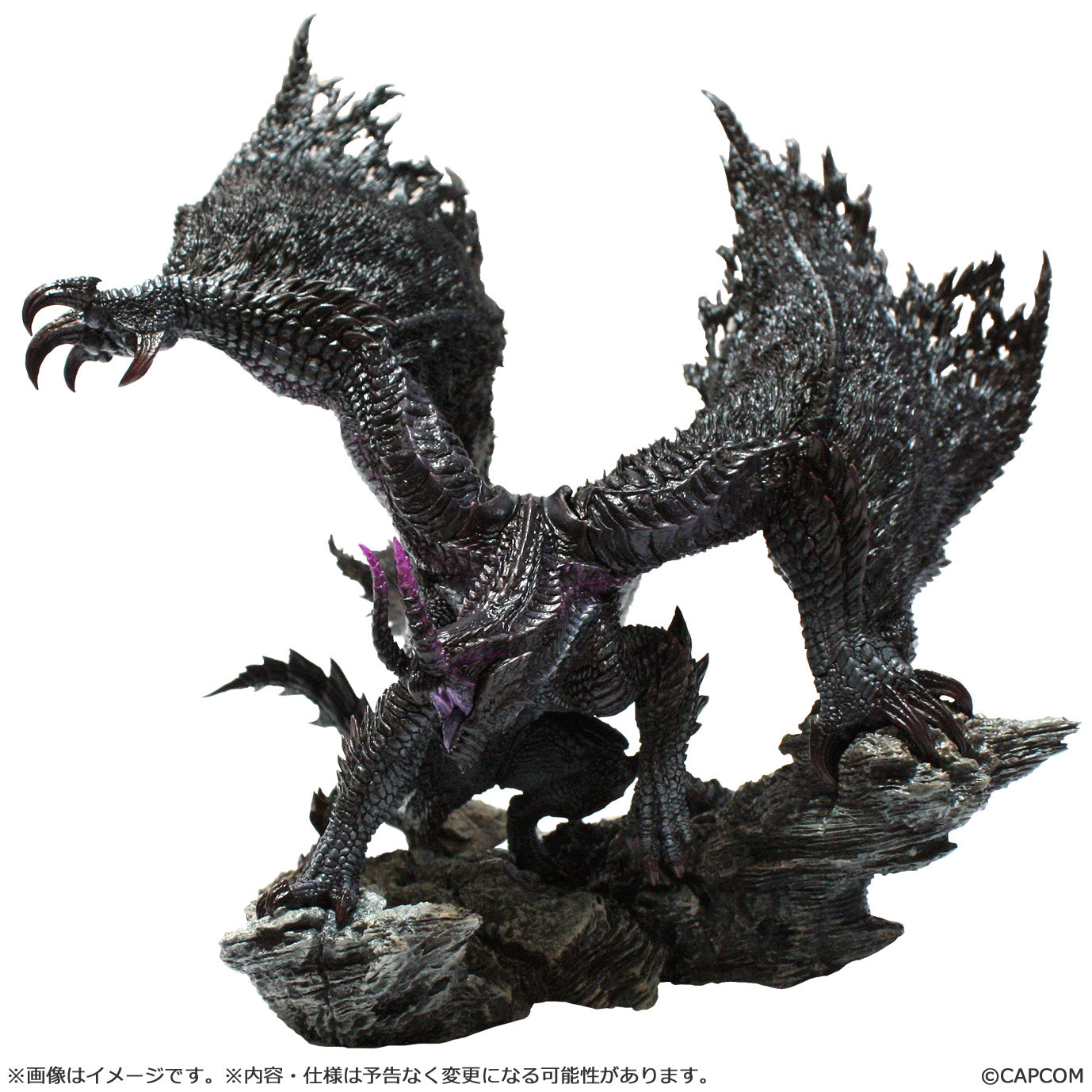 【Resale】Capcom Figure Builder Creators Model "Monster Hunter Rise: Sunbreak" Black Eclipse Wyvern Gore Magala Reprint Edition