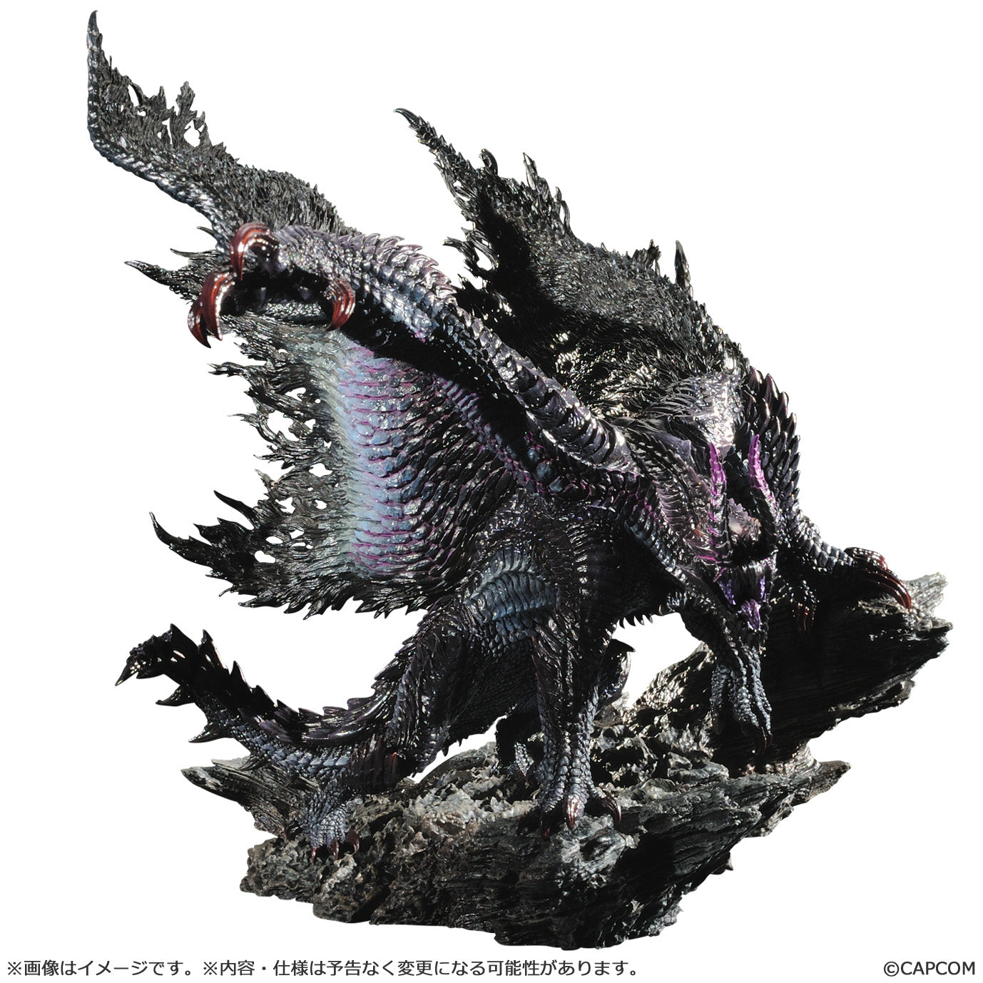 【Resale】Capcom Figure Builder Creators Model "Monster Hunter Rise: Sunbreak" Black Eclipse Wyvern Gore Magala Reprint Edition