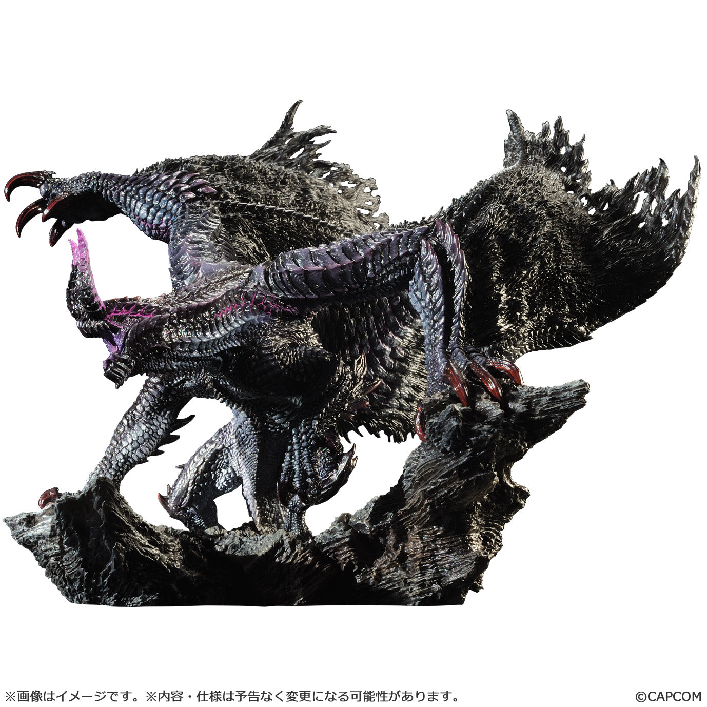 【Resale】Capcom Figure Builder Creators Model "Monster Hunter Rise: Sunbreak" Black Eclipse Wyvern Gore Magala Reprint Edition