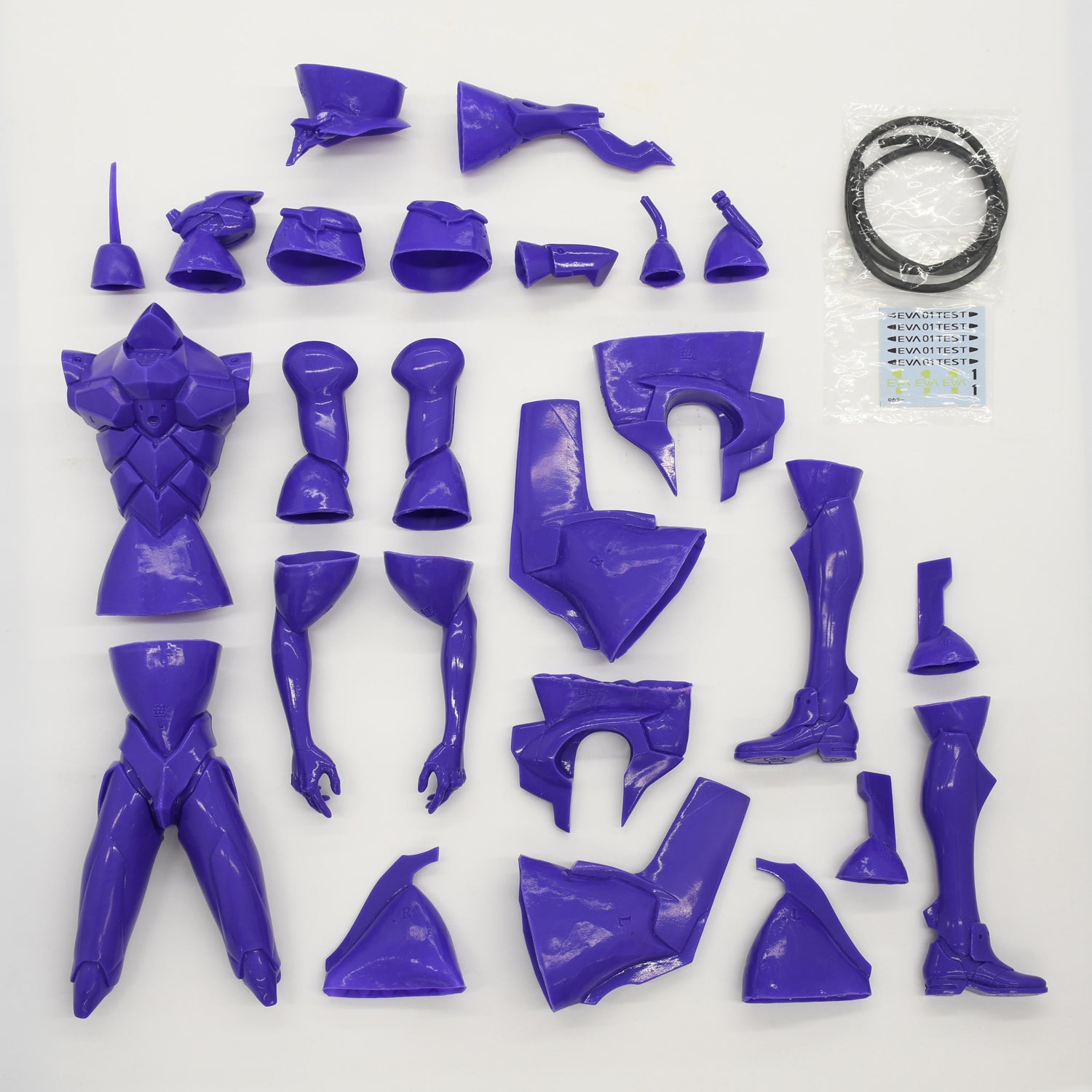 NANKOKU FACTORY "Evangelion" Evangelion Unit-01 Mega Soft Vinyl Kit Reprint Edition, Action & Toy Figures, animota