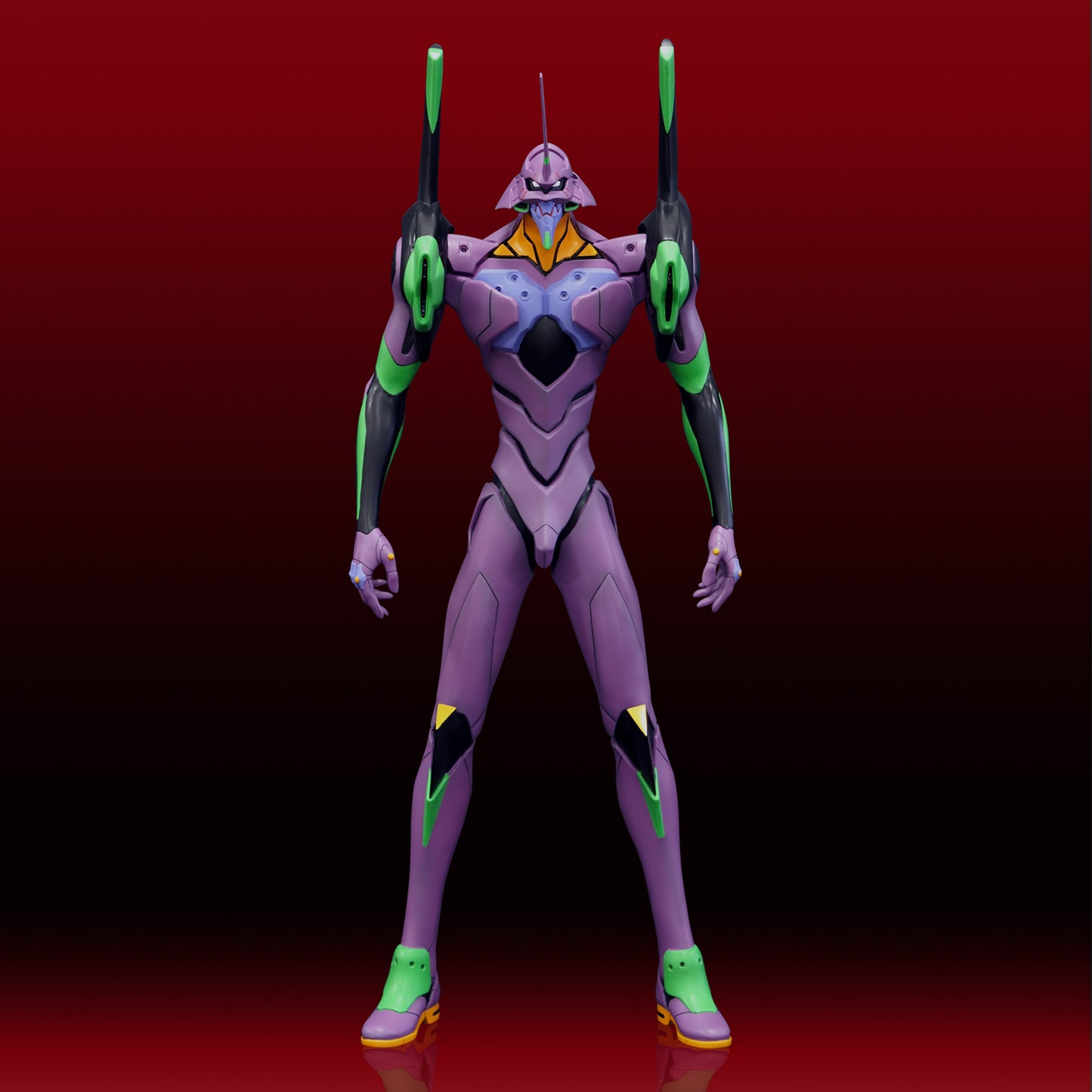 NANKOKU FACTORY "Evangelion" Evangelion Unit-01 Mega Soft Vinyl Kit Reprint Edition, Action & Toy Figures, animota